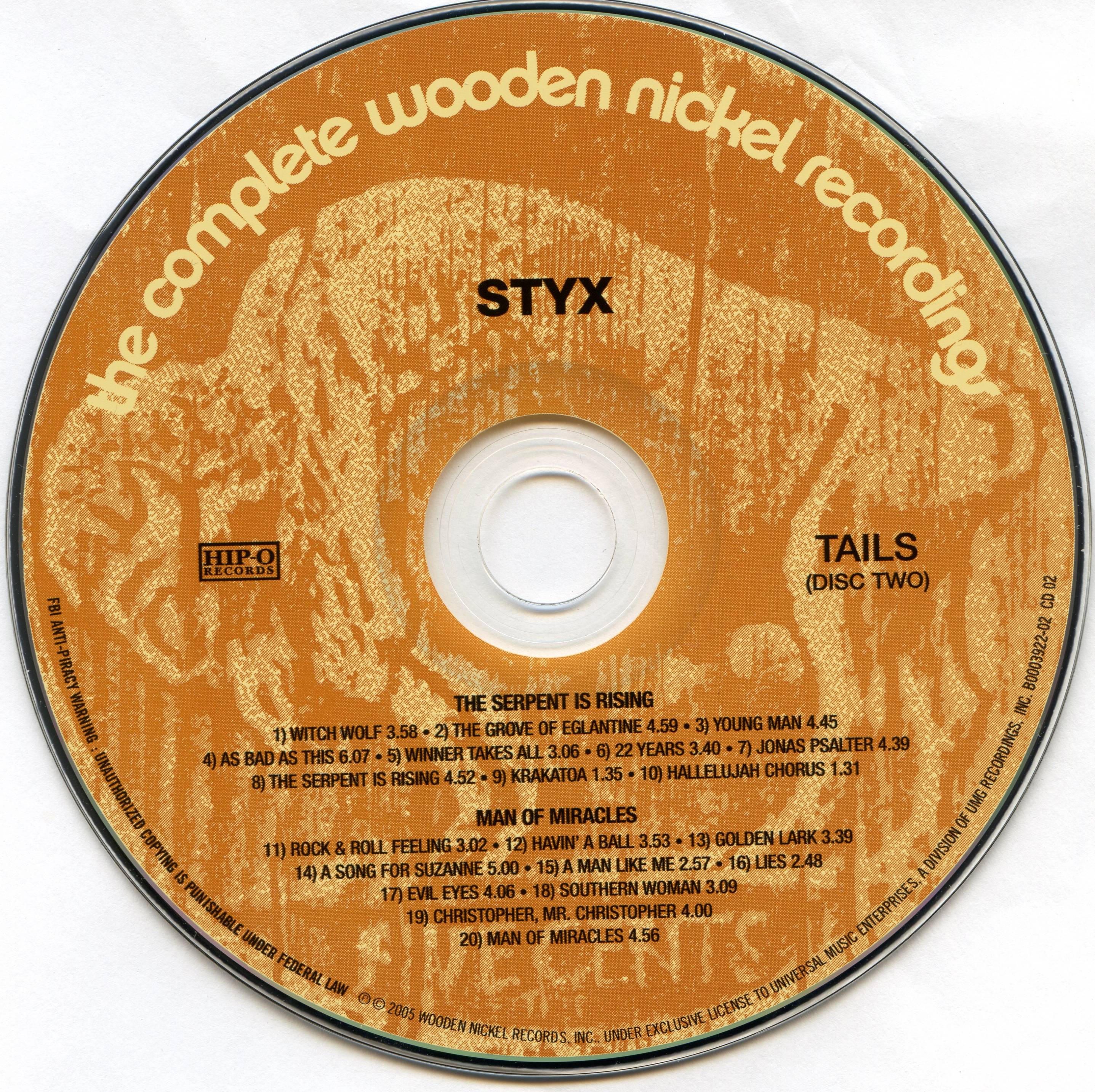 Styx  The Complete Wooden Nickel Recordings : CD2